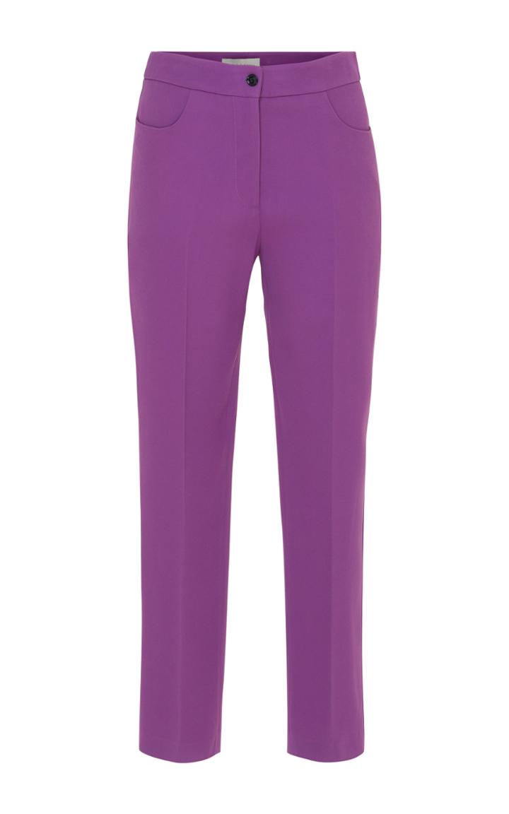 Parden's Purple Libi Cropped Trouser