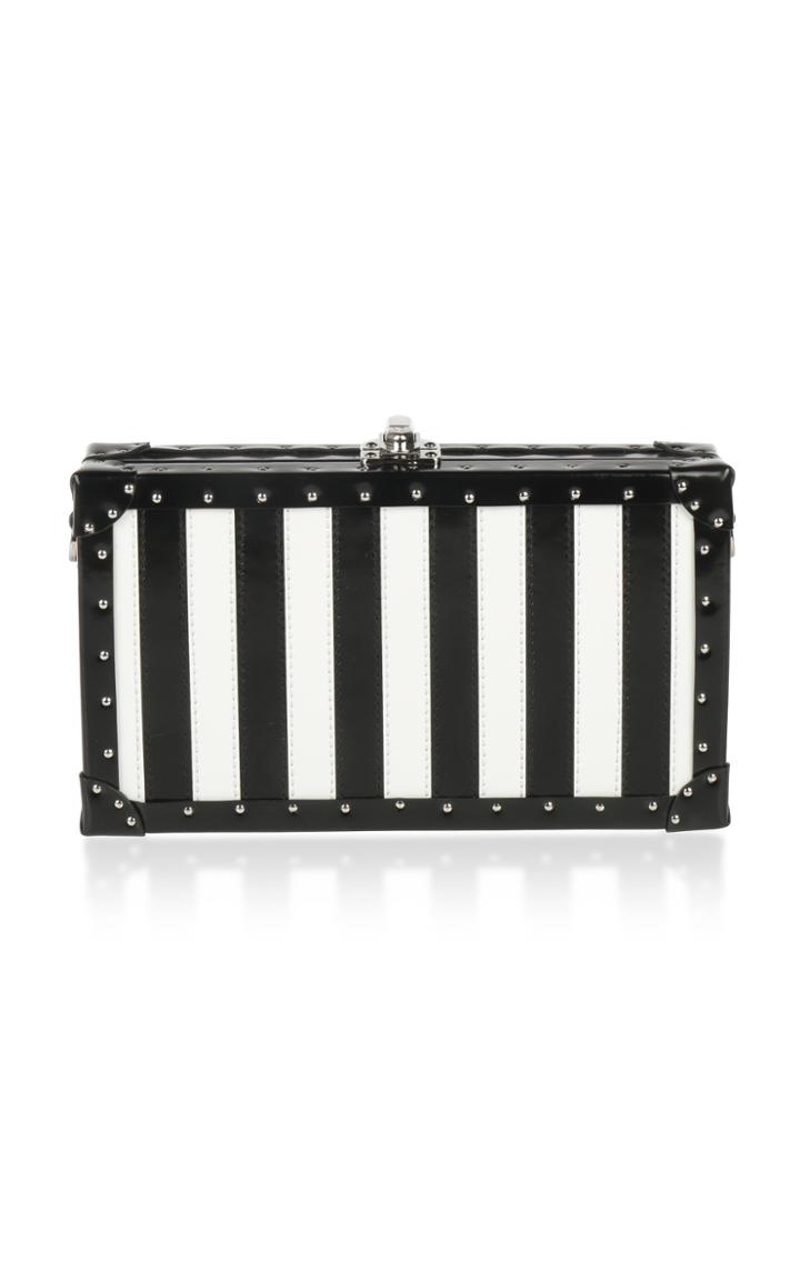 Bertoni1949 Spazzolato Stripes Box Bertoncina Bag