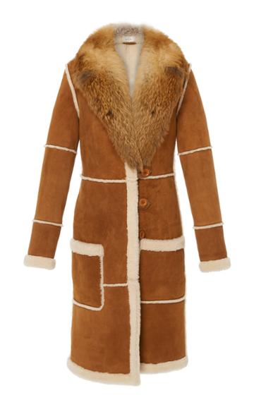 A.l.c. Beretta Fur-trimmed Shearling Coat