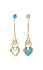 Ark Mixed Opal Illusion Earring