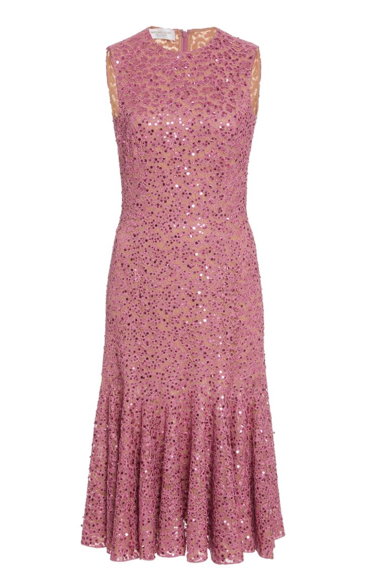 Moda Operandi Michael Kors Collection Lace-embroidered Dress