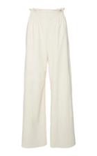 Agnona Superfine Nappa Wide Leg Pant