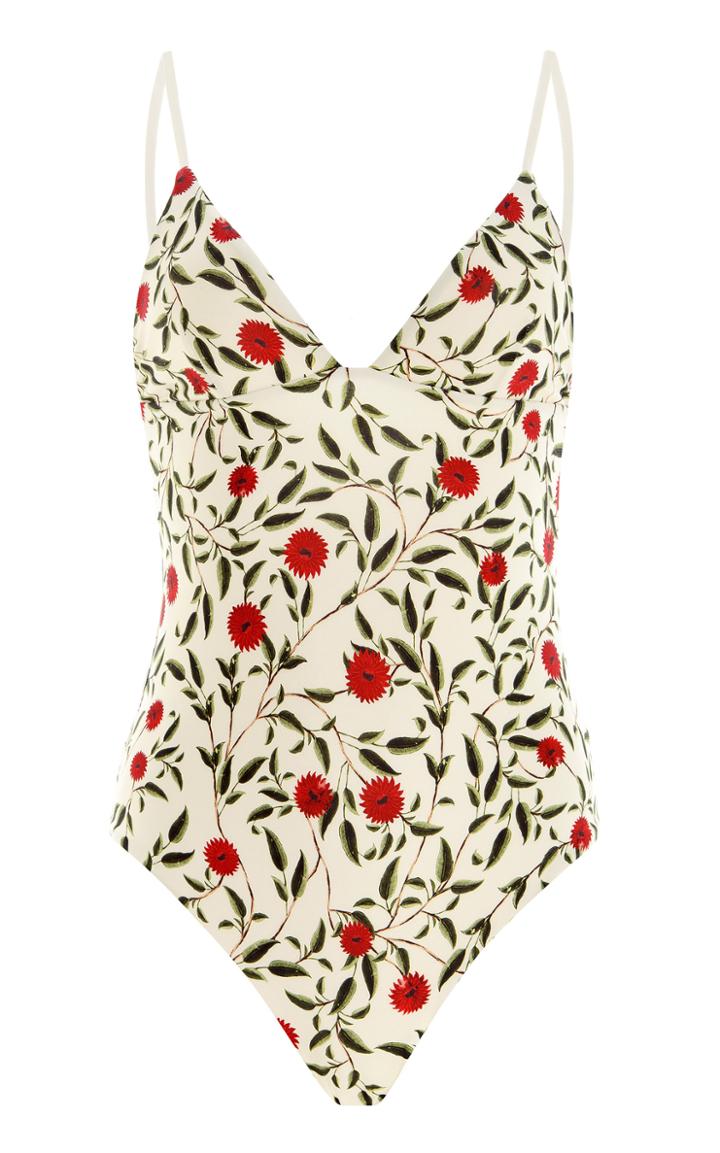 Moda Operandi Agua By Agua Bendita Azafran Hedera-print One-piece Swimsuit