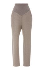 Sally Lapointe Cotton Jersey Corseted Sweatpant
