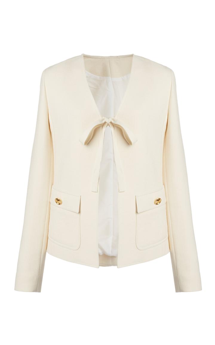 Moda Operandi Giambattista Valli Tie Front Jacket