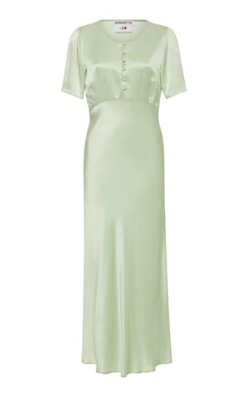 Bernadette Antwerp Florence Silk-satin Midi Dress