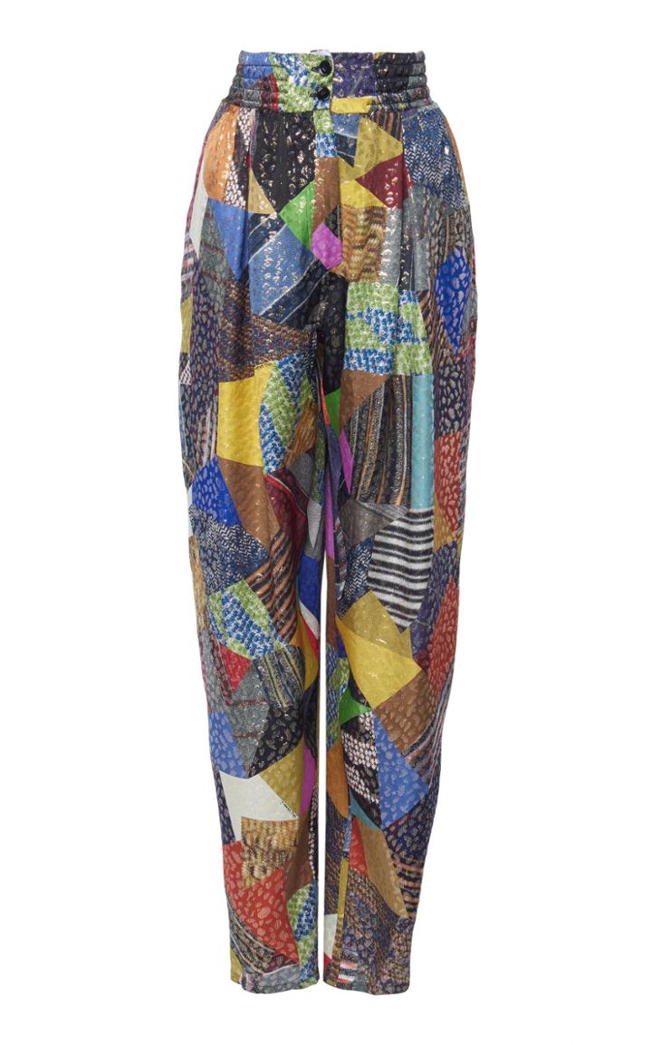 Moda Operandi Missoni Sequined Silk-blend Lurex Pants