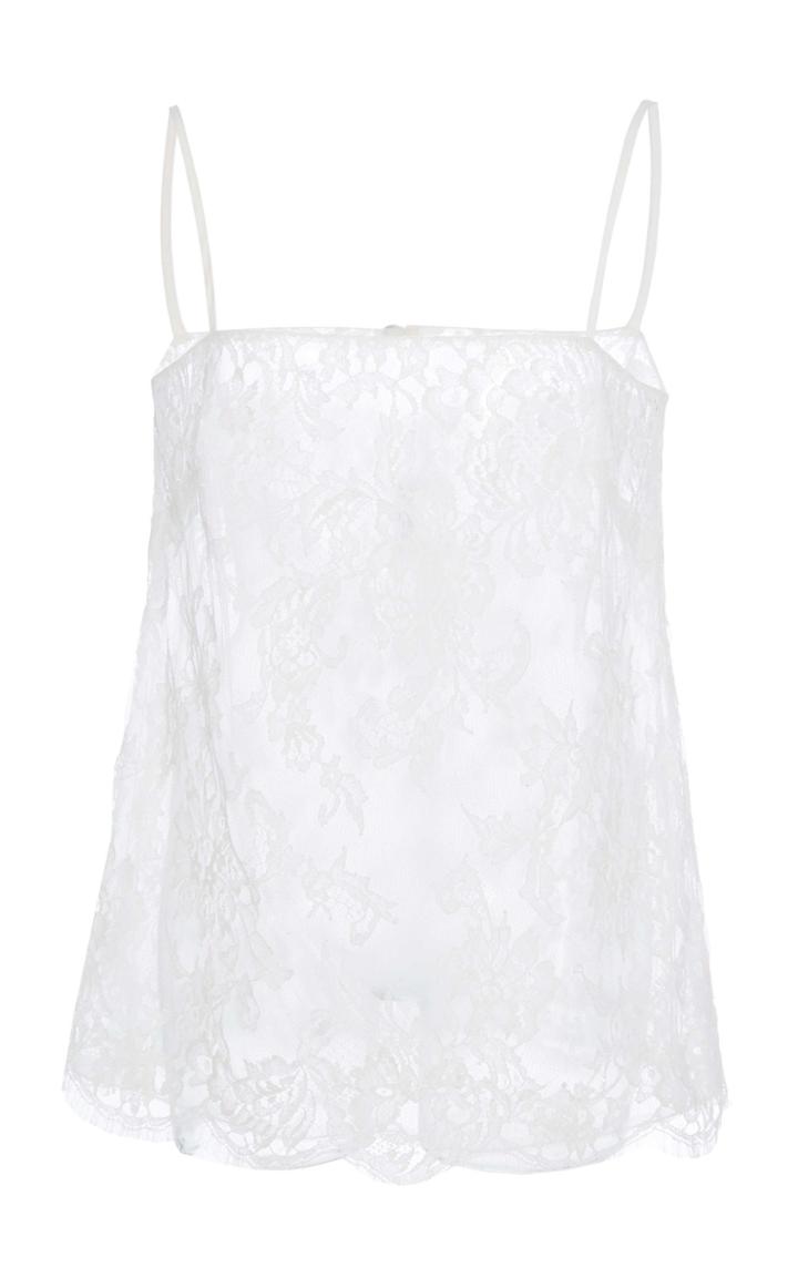 Monique Lhuillier Chantilly Lace Camisole