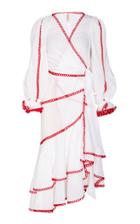 Maria Lucia Hohan Joanna Cotton Voile Wrap Dress