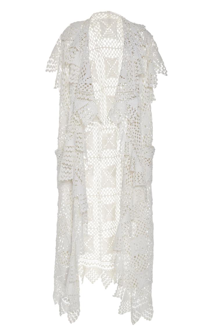Nevenka Inspired By Tradition Handmade Cotton Crochet Jacket