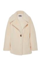 Apparis Anais Collared Faux Fur Jacket Size: S