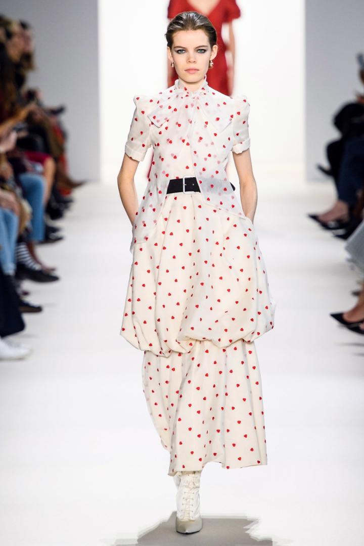 Brock Collection Philippa Printed Silk Dress