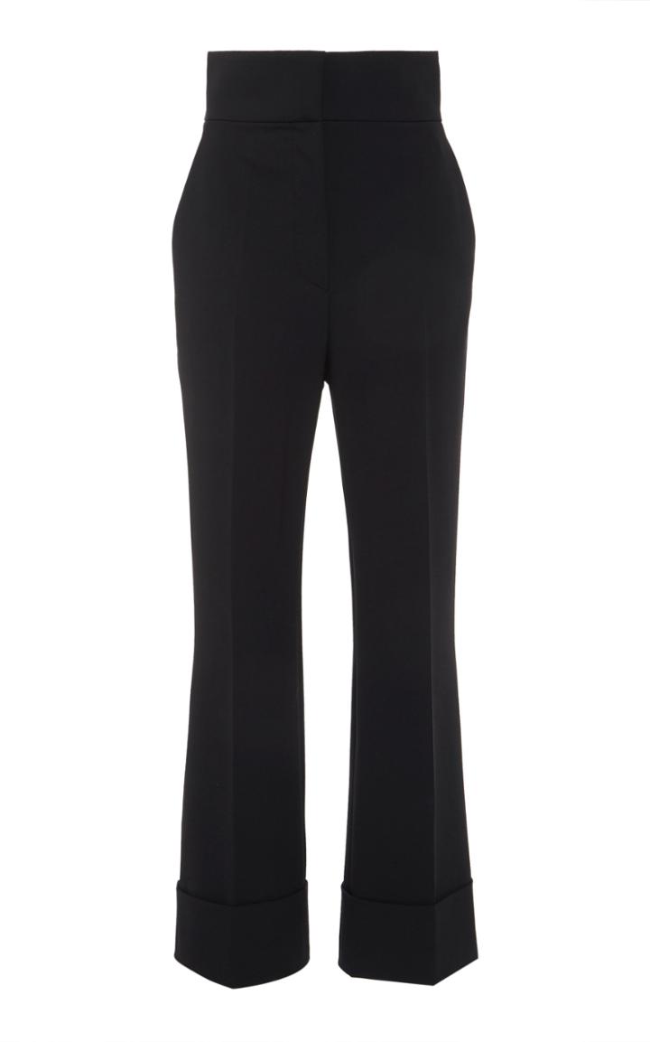 Moda Operandi Alberta Ferretti Stretch Gabardine Bootcut Pants