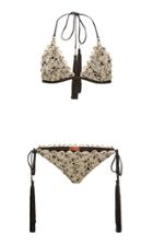 Missoni Mare Halter-neck Fringe-detailed Bikini Set