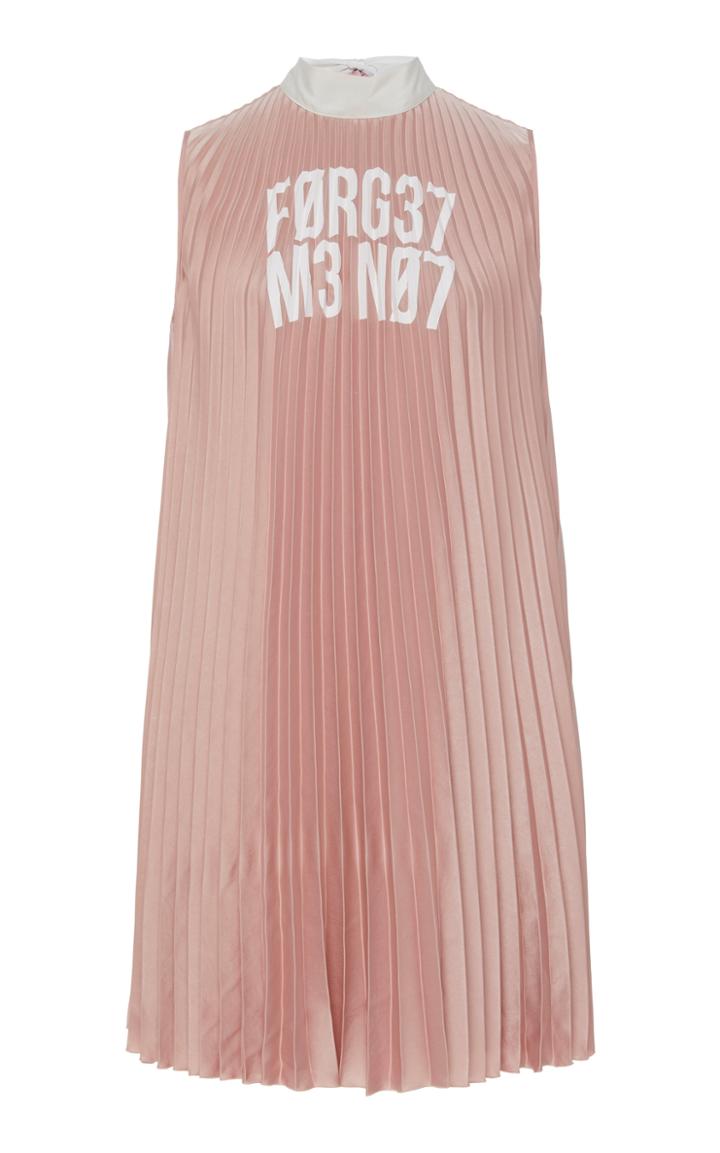 Red Valentino Fluid Satin Dress