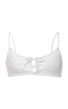 Kisuii Gia Eyelet Keyhole Top