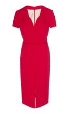 Herve Pierre Draped Panel Dress