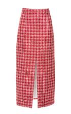 Moda Operandi Huishan Zhang Charlie Tweed Midi Pencil Skirt
