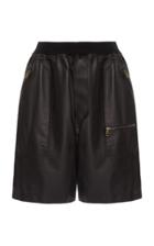 Tomas Maier Leather Pull On Style Short