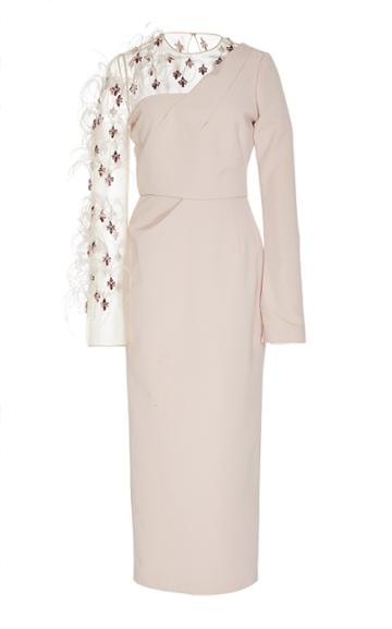 Bibhu Mohapatra Embroidered Cocktail Dress