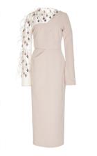 Bibhu Mohapatra Embroidered Cocktail Dress