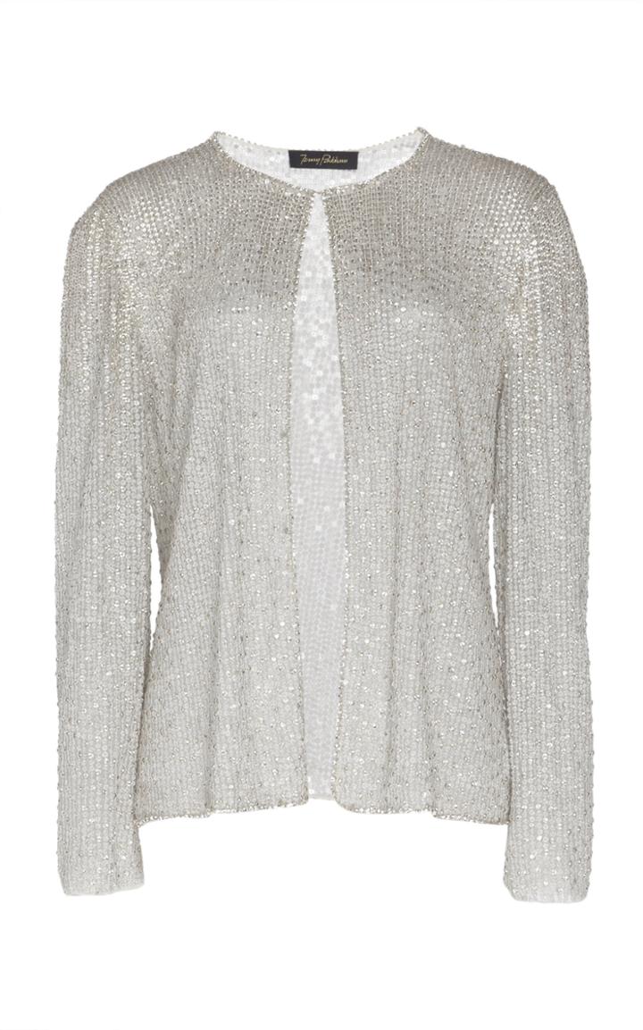 Jenny Packham Minette Sequined Cardigan
