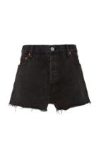 Re/done High-rise Denim Shorts Size: 24
