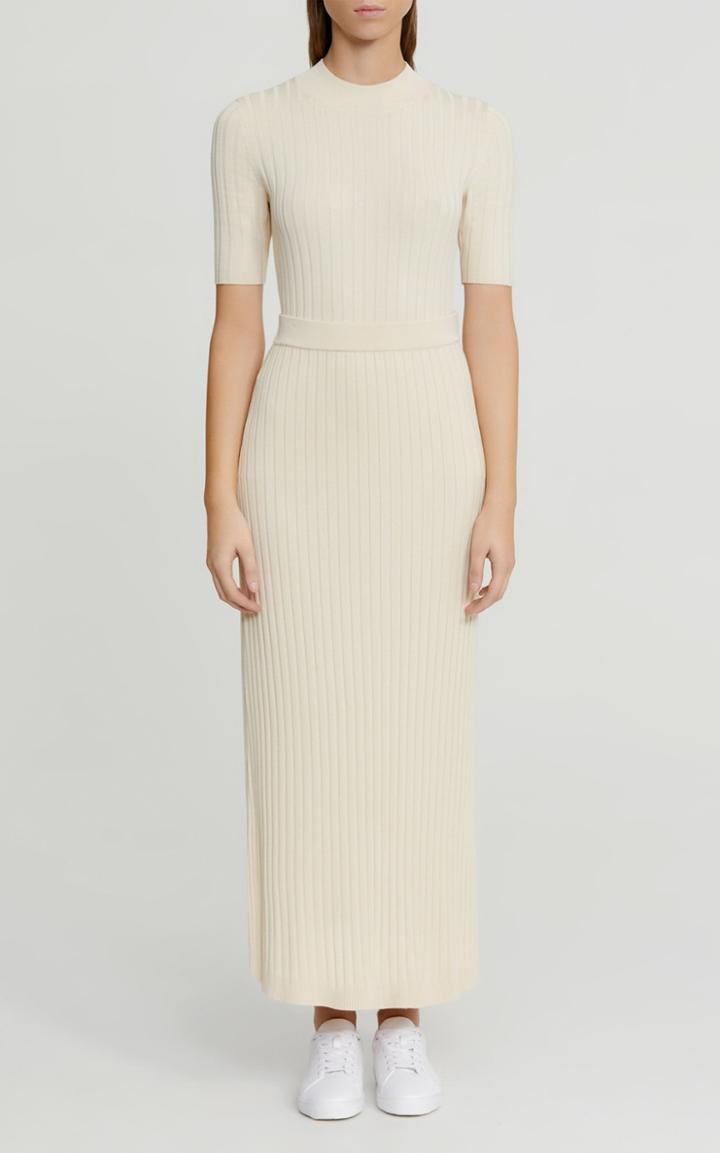 Moda Operandi Significant Other Ariana Ribbed-knit Maxi Skirt
