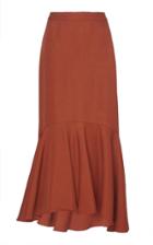 Johanna Ortiz Protagonista De Historias Cotton-blend Midi Skirt
