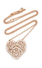 Moda Operandi Suzanne Kalan 18k Rose Gold Large Heart Necklace