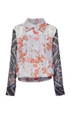Moda Operandi We Are Kindred Evelyn Spliced Bomber Jacket Size: 6