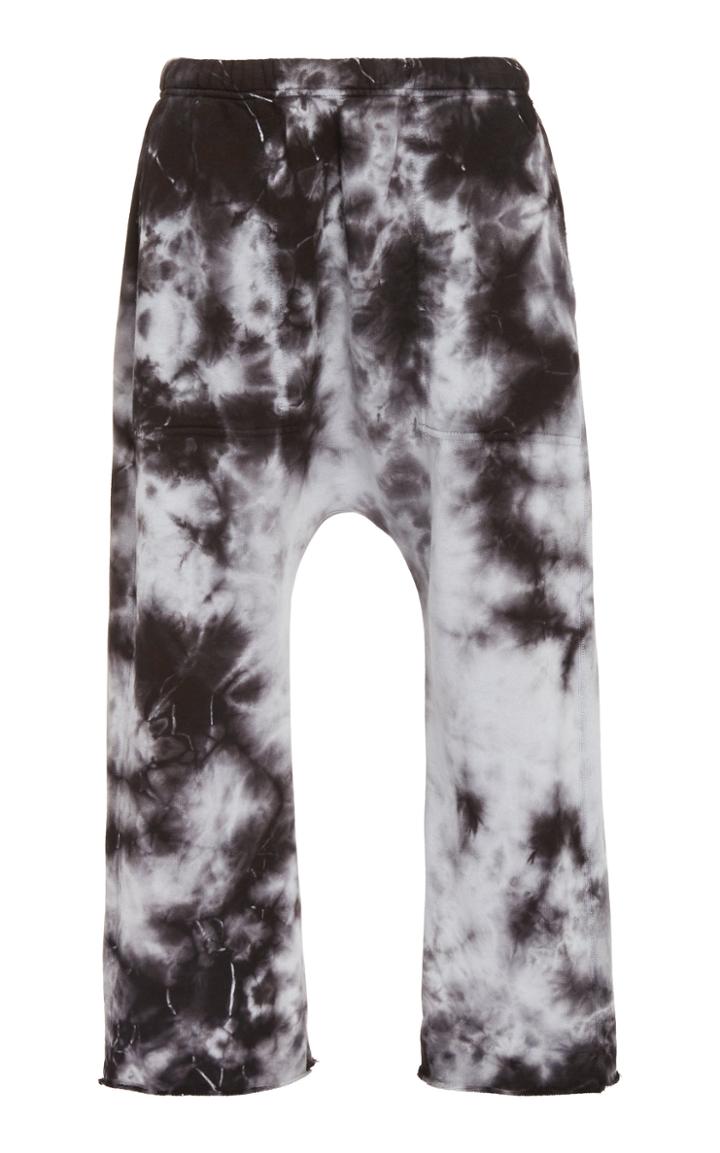 Nili Lotan Tie-dyed Cotton-jersey Track Pants