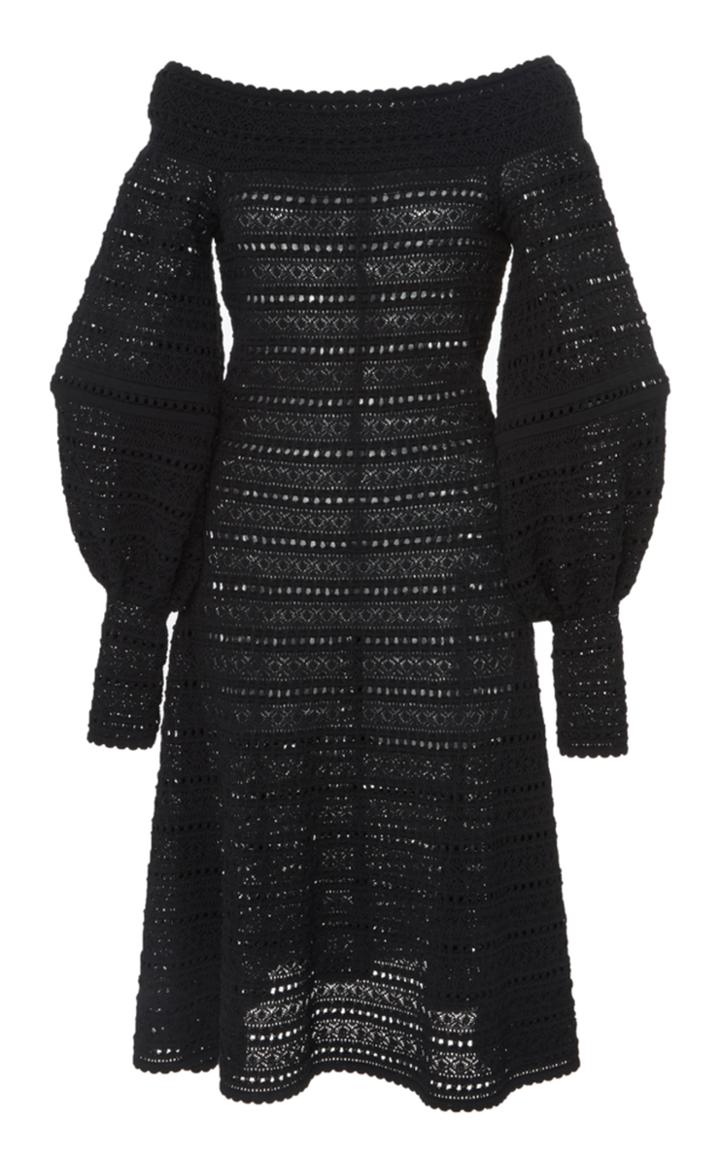 Oscar De La Renta Off-the-shoulder Dress