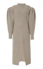 Moda Operandi Isabel Marant Perrine Puffed-sleeve Wool-cashmere Dress