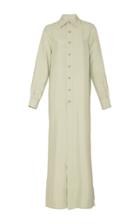 Rebecca De Ravenel The Ming Shirt In Pale Green