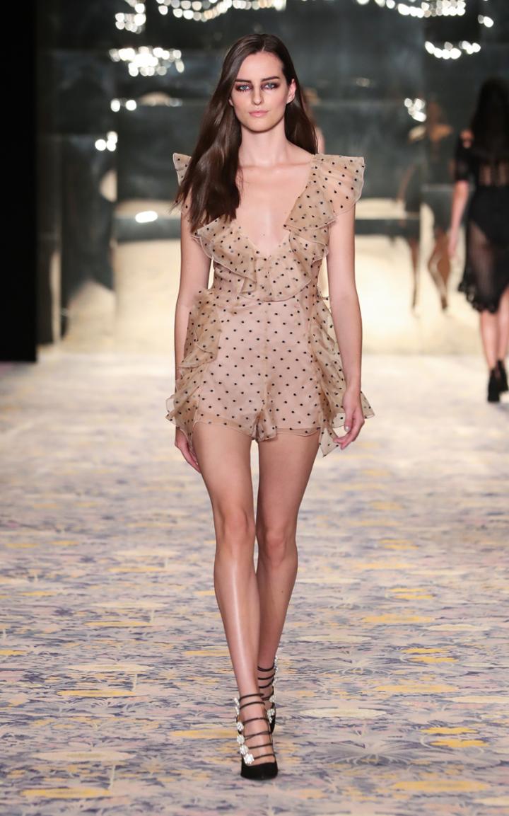 Alice Mccall Just My Type Mini Ruffle Dress
