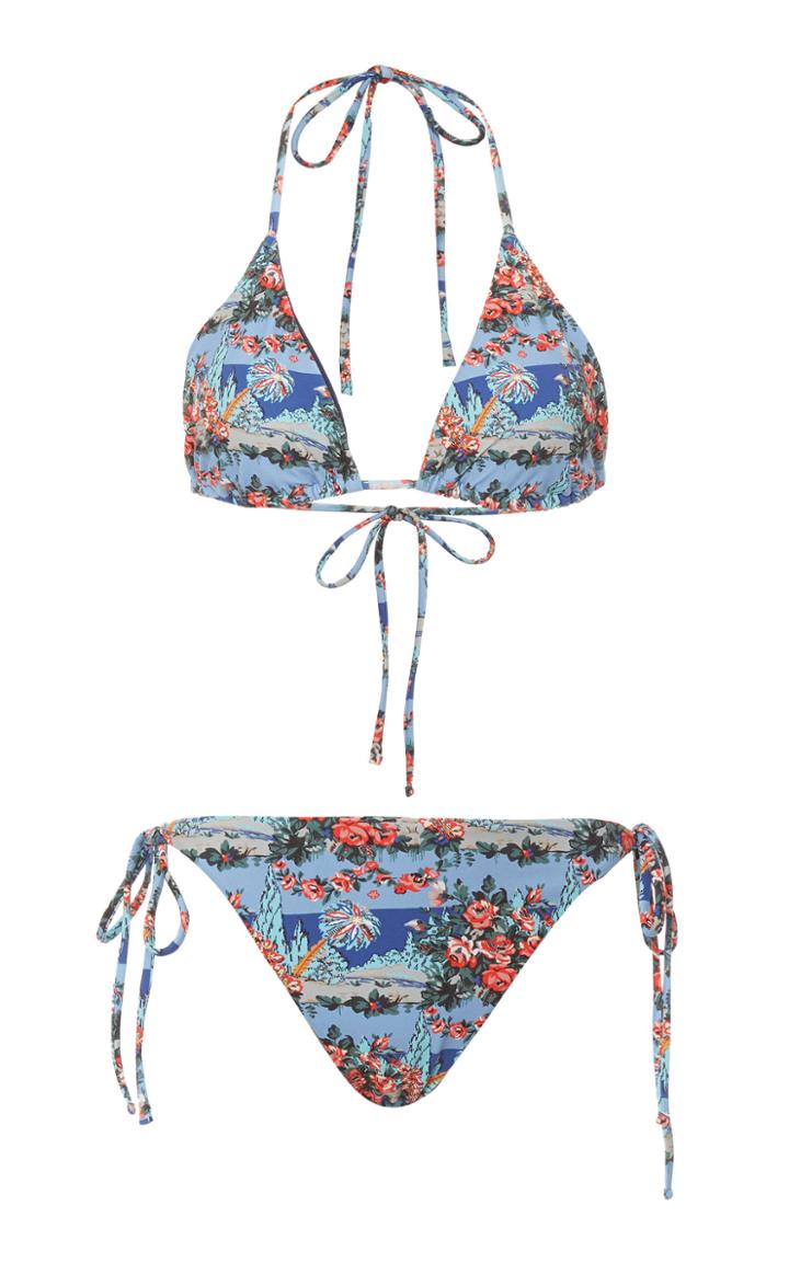 Moda Operandi Liberty London Dina Neiko Printed Bikini Size: Xs
