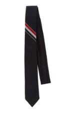 Moda Operandi Thom Browne Striped Wool-blend Tie