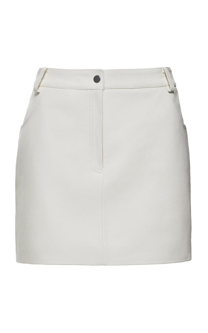 Magda Butrym Jackson Leather Mini Skirt
