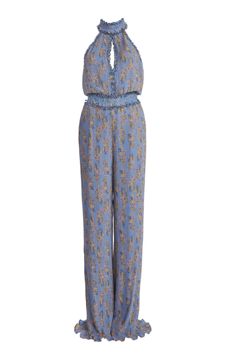 We Are Kindred Helena Pleated Cutout Jumpsuit
