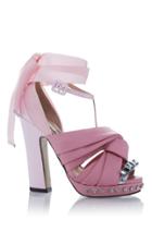 N 21 N&deg;21 Rosa Ribbon Sandal
