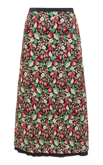 Zayan The Label A Line Black Waistband Skirt