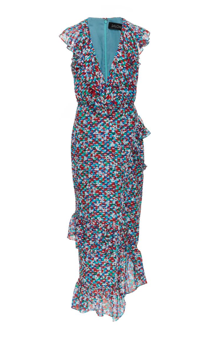 Saloni Anita Silk Dress