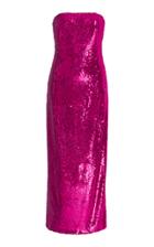 Sally Lapointe M'o Exclusive Strapless Sequin Dress