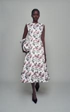 Moda Operandi Emilia Wickstead Mara Floral Crepe Dress