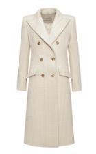 Alexandre Vauthier Tweed Wool-blend Coat