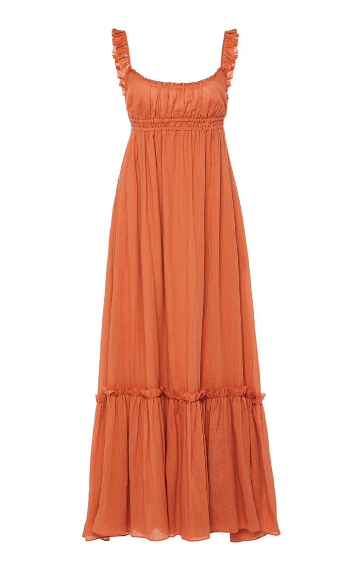 Loup Charmant Sonnet Cotton Maxi Dress