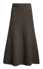 Gabriela Hearst Pablo Cashmere Boucl Midi Skirt