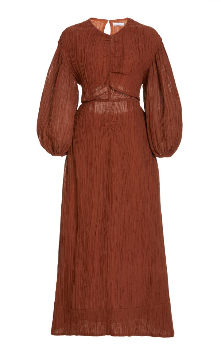 Moda Operandi Rachel Gilbert Ravi Cutout Crepe Dress