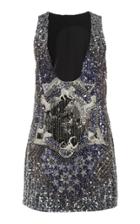 Balmain Sequin Embellished Mini Dress
